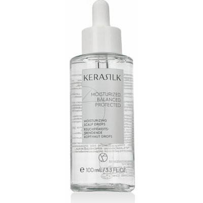 KERASILK Specialists Moisturizing Scalp Drops kapky pro suchou a citlivou pokožku hlavy 100 ml – Hledejceny.cz