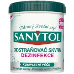 Sanytol dezinfekce odstraňovač skvrn zářivě bílá 450 g – Sleviste.cz
