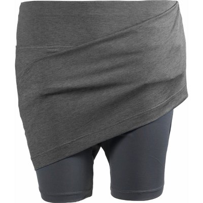 SKHOOP sportovní sukně s vnitřními šortkami Mia Knee Skort graphite