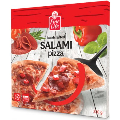 Fine Life Pizza salámová 320 g – Hledejceny.cz