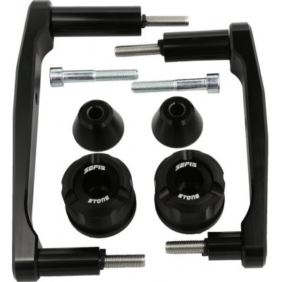 SEFIS STONE padací protektory Kawasaki Z900 2017-2025 černá – Sleviste.cz