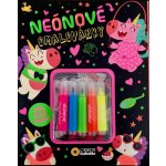 Neonové omalovánky se třpytivými samolepkami a fixami – Zbozi.Blesk.cz