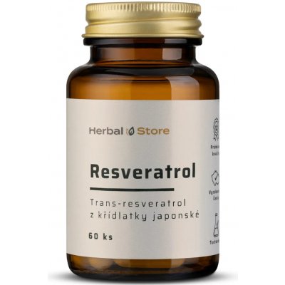 Resveratrol 98 % kapsle Trans-resveratrol z křídlatky japonské 50 kapslí – Hledejceny.cz