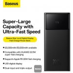 Baseus Star-Lord 30000mAh černá – Zboží Mobilmania