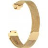 Řemínek k chytrým hodinkám BStrap Milanese pro Fitbit Inspire gold, velikost S STRFB0304