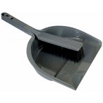 Clanax Smetáček s lopatkou bez gumy 20,5x29/23x4 cm chlup 5 cmm plast šedá – Hledejceny.cz