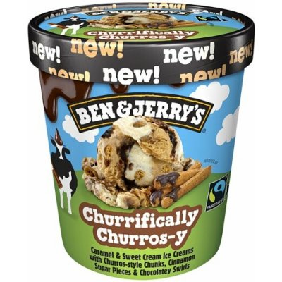 Ben & Jerry's Churrifically Churros-y 465ml – Sleviste.cz