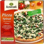 Alnatura BIO Pizza Spinat se špenátem a mozzarellou z kamenné pece 350 g – Zboží Dáma
