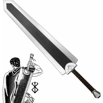 Chladné Zbraně Gutsův masivní měkčený meč "DRAGON SLAYER" - Berserk – Zboží Dáma