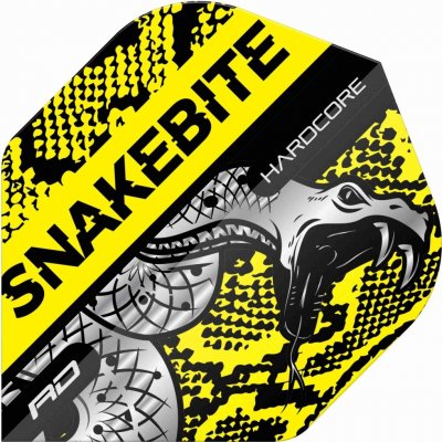 Red Dragon Peter Wright Snakebite Hardcore Coiled Yellow RF6568 – Zboží Dáma