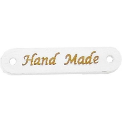 Pro Háčkování Hand made oválný 8 x 35 mm bílý – Hledejceny.cz