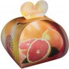 Mýdlo English Soap Pink Grapefruit přírodní parfémované mýdlo s bambuckým máslem 3 x 20 g