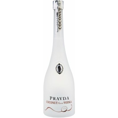 Pravda Vodka Coconut 37,5% 0,7 l (holá láhev) – Zboží Mobilmania