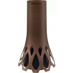 Váza hřbitovní Roseta bronz - se zátěží 1l – Hledejceny.cz