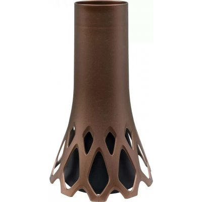 Váza hřbitovní Roseta bronz - se zátěží 1l – Hledejceny.cz