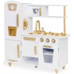 Eco Toys velká dřevěná kuchyňka – Zboží Mobilmania