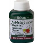 MedPharma Jablečný ocet + vláknina + vitamin C + chrom 107 tablet – Hledejceny.cz