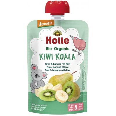 Holle Bio pyré Kiwi Koala Hruška a banán s kiwi 100 g – Zboží Mobilmania