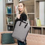 Dicota Eco Tote Bag MOTION (D31879-RPET) 13 -15.6” Light Grey – Zboží Živě