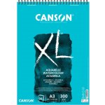 Canson Skicák XL Aquarelle na mokré techniky s kroužkovou vazbou 300g m2 30ks A3 – Zboží Mobilmania