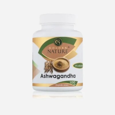 Golden Nature Ashwagandha 10% withanolidů 6 x 100 tablet – Hledejceny.cz