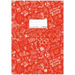 Obal na sešit Schooldoo A4 červený – Hledejceny.cz