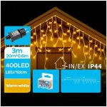 Brilagi LED Venkovní vánoční řetěz 400xLED 8 funkcí 23x0,6m IP44 teplá bílá B10303ACDB – Hledejceny.cz