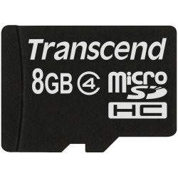 Transcend microSDHC 8 GB Class 4 TS8GUSDC4