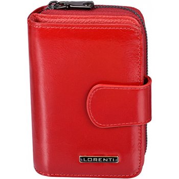 Lorenti Dámská kožená peněženka italská malá červená 76115 RED