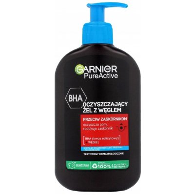 Garnier Pure Active Charcoal čisticí gel proti černým tečkám 250 ml