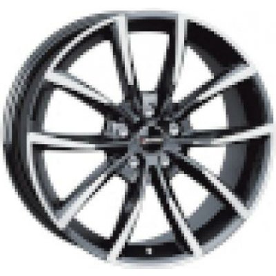 Autec Astana 9x20 5x112 ET54 black polished | Zboží Auto