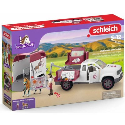 Schleich 42704 Mobilní veterinář s přívěsem – Sleviste.cz