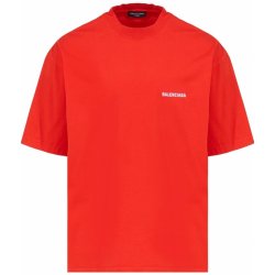 Balenciaga Bright red tričko Červená