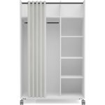 Tvilum Kit 99,7 x 160 x 48,3 cm bílá / béžová – Sleviste.cz