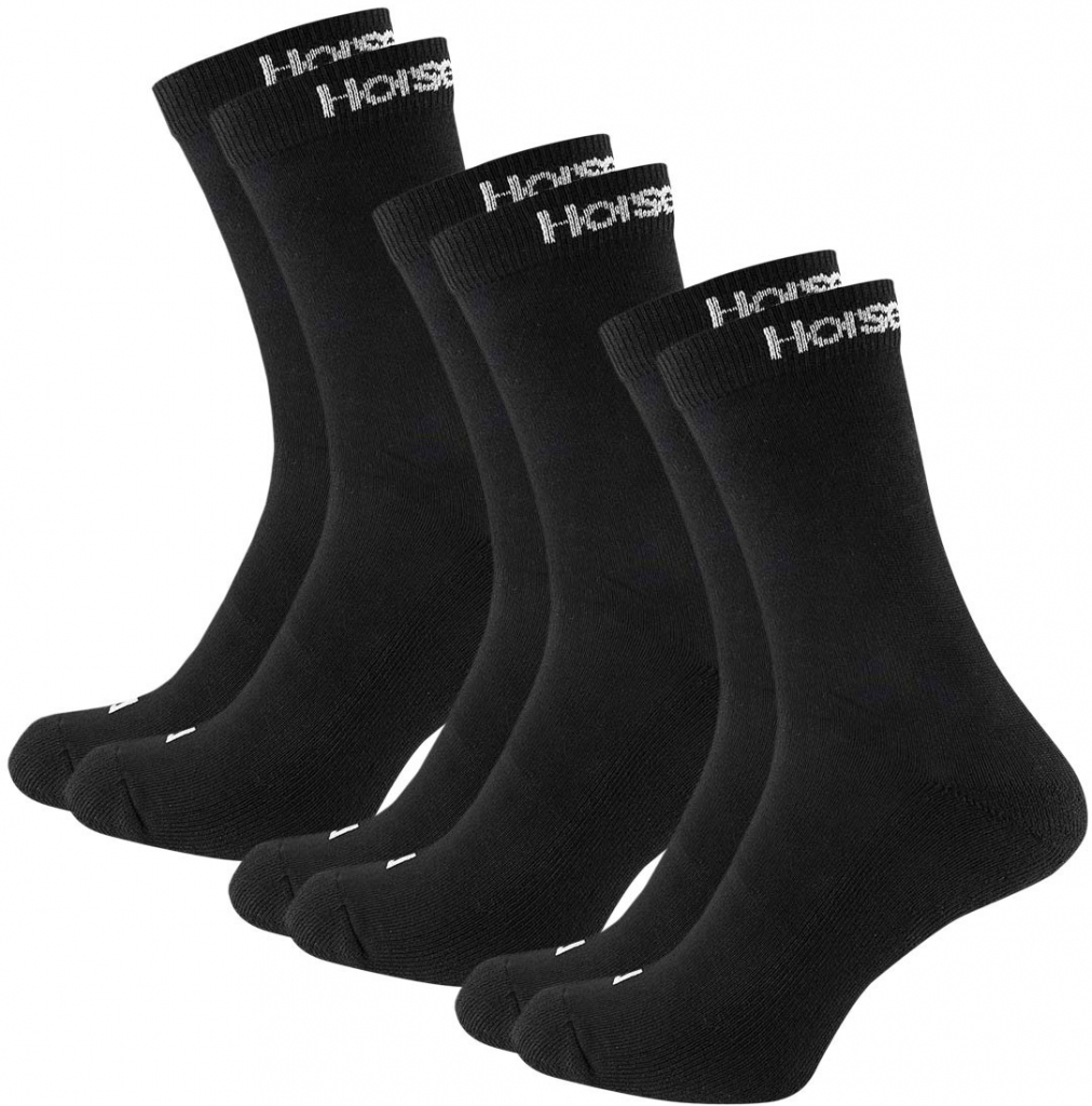 Horsefeathers DELETE 3PACK SOCKS black