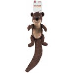 Dog Fantasy Jumbo bobr pískací a šustící 80 cm – Zboží Dáma