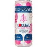 Becherovka Rose&Elderflower 4,5% 0,25 l (plech) – Hledejceny.cz