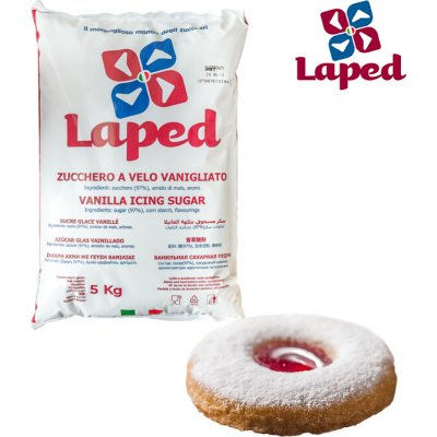 Laped Cukr moučkový extra jemný vanilin 5 kg – Zboží Dáma