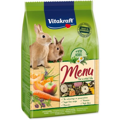 Vitakraft Menu Vital králík 0,5 kg – Zboží Mobilmania