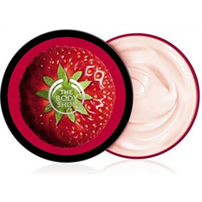 The Body Shop Strawberry Body Butter - Hydratační tělové máslo s vůní jahod 50 ml – Zbozi.Blesk.cz