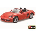 Bburago Porsche 718 Boxster oranžová 18 21087 1:24 – Hledejceny.cz