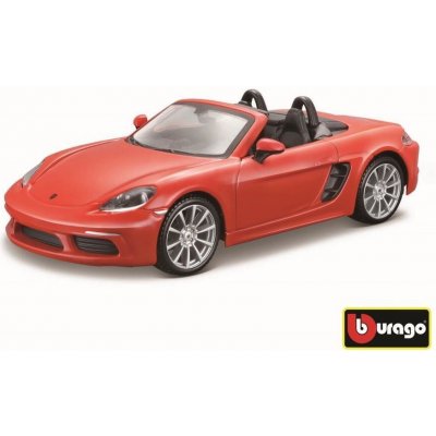 Bburago Porsche 718 Boxster oranžová 18 21087 1:24 – Hledejceny.cz