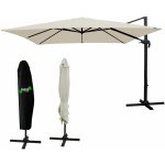 Garden Line Zahradní slunečník MINI ROMA, 2,5x2,5m, béžový – Sleviste.cz