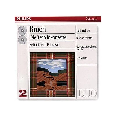 Salvatore Accardo, Gewandhausorchester, Kurt Masur - Bruch: The Complete Violin Concertos MP3 – Hledejceny.cz