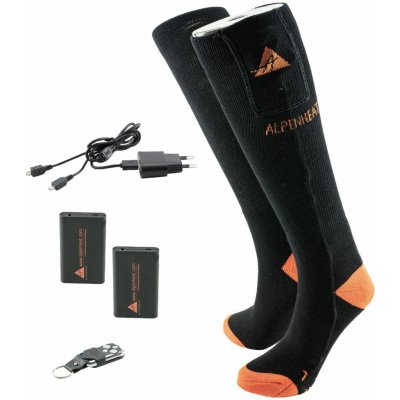 Alpenheat Vyhřívané ponožky FIRE-SOCKS bavlna s dálkovým ovládáním