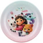 Papírové talíře Gábinin kouzelný domek ve filmu 23 cm – Zboží Dáma