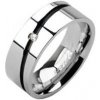 Prsteny Spikes USA Pánský snubní ocelový prsten šíře OPR1389