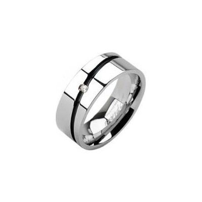 Spikes USA Pánský snubní ocelový prsten šíře OPR1389 – Zboží Mobilmania
