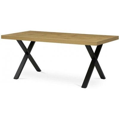 Autronic HT-R5316 OAK Jídelní stůl 180 x 90 cm lamino dub – Zboží Mobilmania