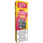Syx Pod Strawberry Banana 16,5 mg 2x950 potáhnutí 1 ks – Hledejceny.cz